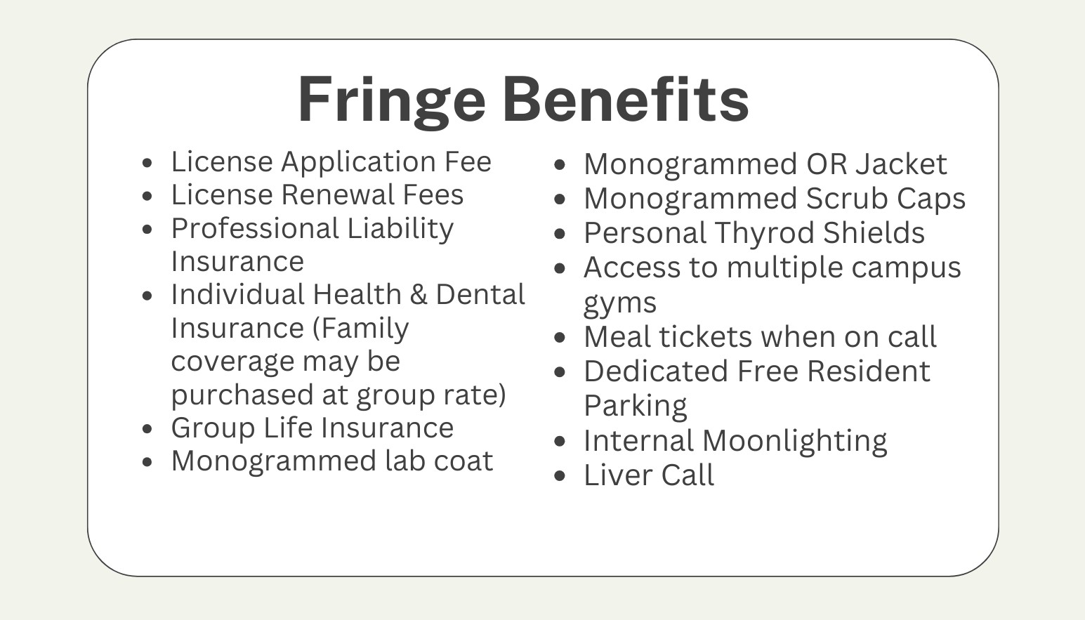 Benefits 1 Benefits 1